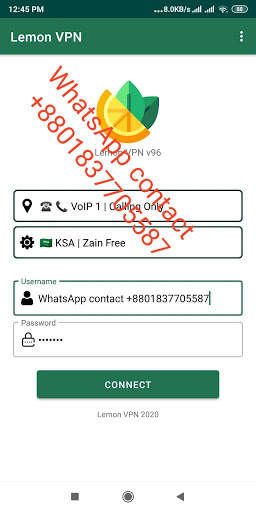 Lemon vpn screenshot 1