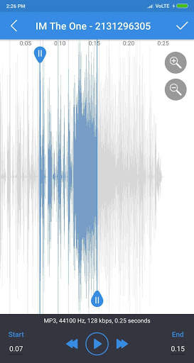 MP3 Cutter - Ringtone Maker screenshot 1