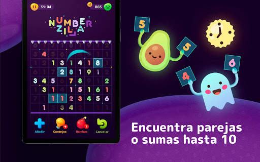 Numberzilla: Juegos de numeros screenshot 8