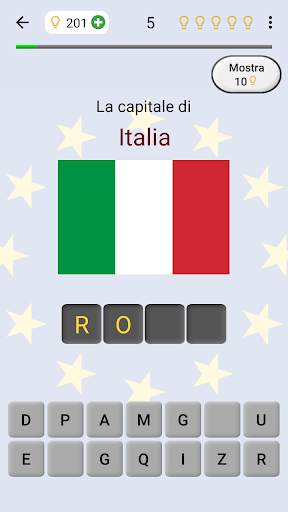 Paesi europei - Le mappe, bandiere e capitali screenshot 2