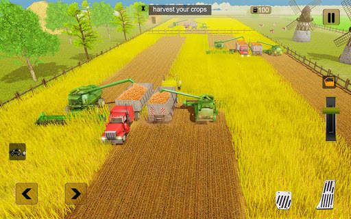 Real Tractor Farming 2019 Simulator screenshot 4