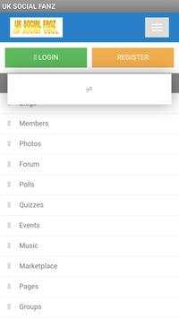 UK SOCIAL FANZ screenshot 3