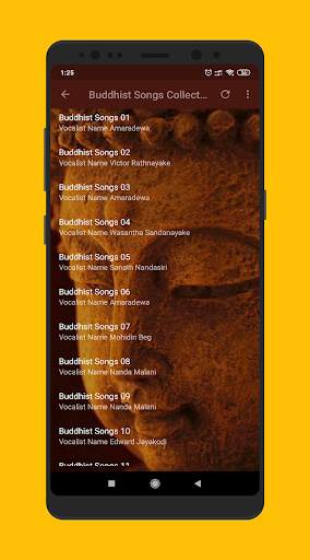 Bodu Bathi Gee( Buddhist Songs MP3) screenshot 4
