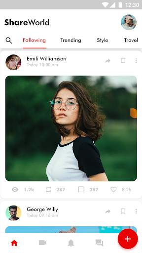 ShareWorld - Template screenshot 1