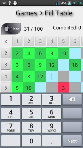 Times Tables & Math Games screenshot 5