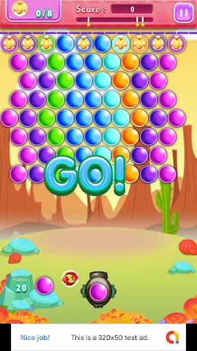 Bubble Birds-Rescue Shootout screenshot 2