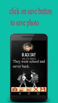 Black Day Photo Editor 16 December Peshawar Attack 5 تصوير الشاشة