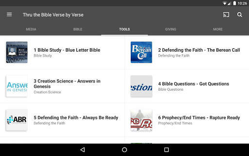 Thru the Bible Verse by Verse screenshot 6
