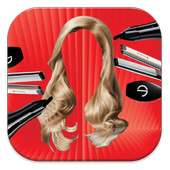 Women Hairstyle Photo Montage logo
