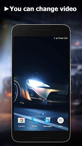 Street Racing Video Live Wallpaper screenshot 2