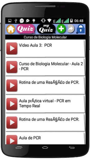 Curso de Biologia (português) screenshot 2