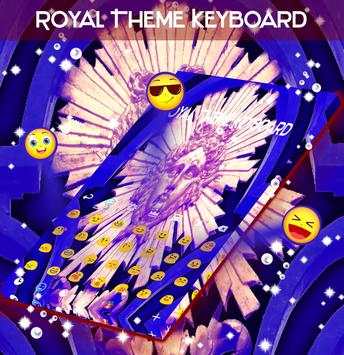 Royal Theme Keyboard screenshot 2