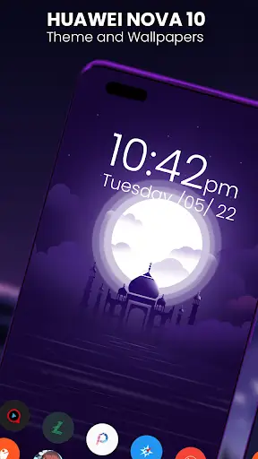 Huawei Nova 10 Launcher: Theme 1 تصوير الشاشة