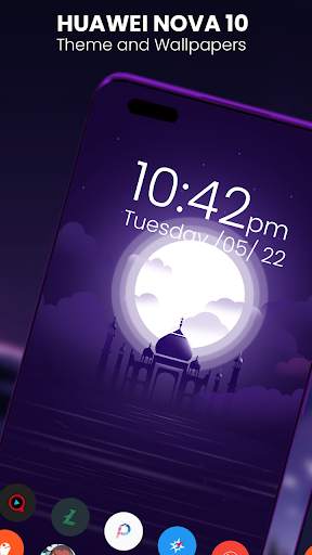 Huawei Nova 10 Launcher: Theme 1 تصوير الشاشة