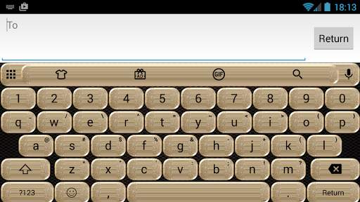Glitter Gold Emoji Keyboard screenshot 3