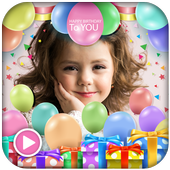 Happy Birthday Video Maker icon