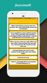 Hot status screenshot 2