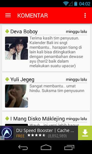 Kalender Bali screenshot 8