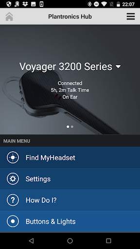 Plantronics Hub screenshot 1