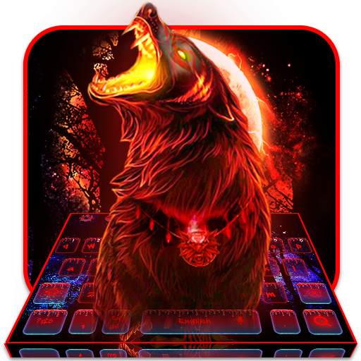Bloody Scary Wolf Theme 10001002