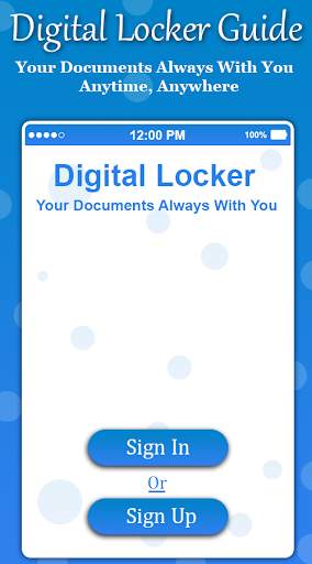DIGITAL LOCKER GUIDE APP 2020 screenshot 6