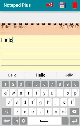 Notepad Lite screenshot 2