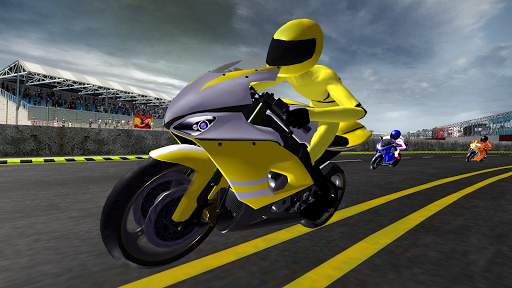 Moto Bike Racing Super Hero Motorcycle Racing Game screenshot 1