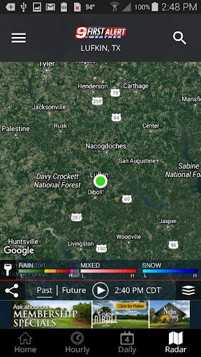 KTRE 9 First Alert Weather screenshot 4