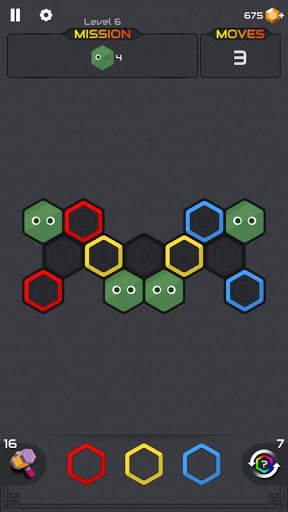 Puzzle Hexa Blast : Princess and Zombies screenshot 8