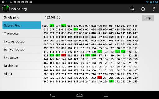 Mocha Ping Lite screenshot 8