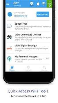 Free WiFi & Speed Test screenshot 1