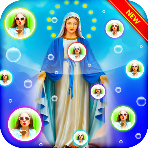 Bubble Virgin Mary Live Wallpaper icon