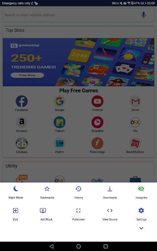 Fast and secure browser screenshot 2