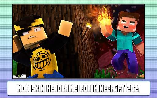 Mod Skin Herobrine for Minecraft screenshot 5