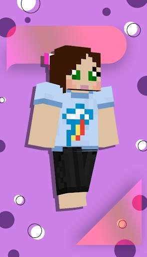 Skin Rainbow Dash For Minecraft screenshot 2
