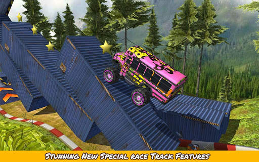 Monster Bus 4x4 Racing screenshot 1