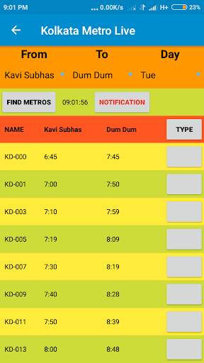 Kolkata Metro Live screenshot 2