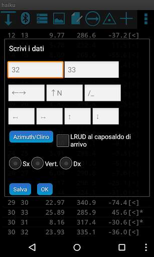 TopoDroid screenshot 2