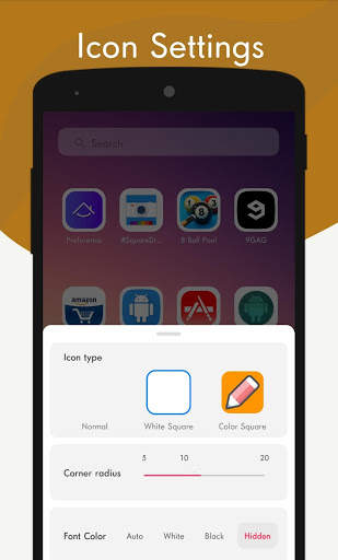 EasyHome Screen : The Minimalistic Launcher | 2020 screenshot 3