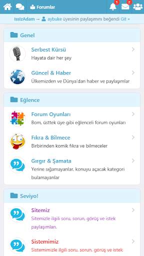 Seviyo - Mobil Sohbet ve Arkadaşlık Portalı screenshot 4