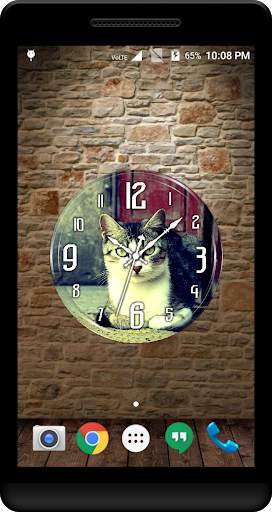 Cat Clock Live Wallpaper screenshot 4