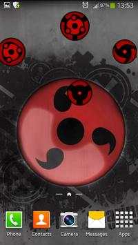 Sharingan Live Wallpaper скриншот 1