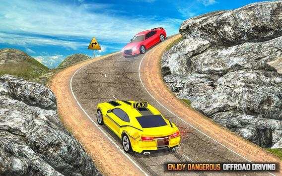 Crazy Taxi Mountain Driver 3D Games screenshot 1