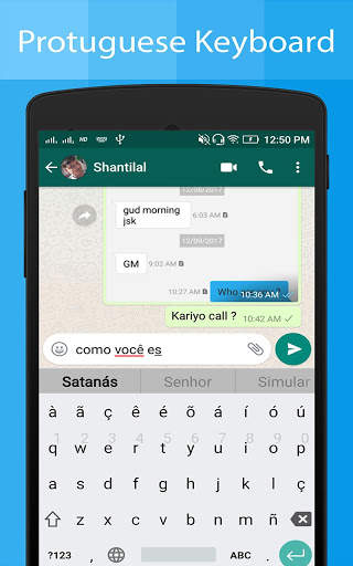 Portuguese Keyboard and Translator screenshot 12