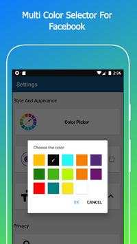 Multi Color for Facebook and Messenger screenshot 4