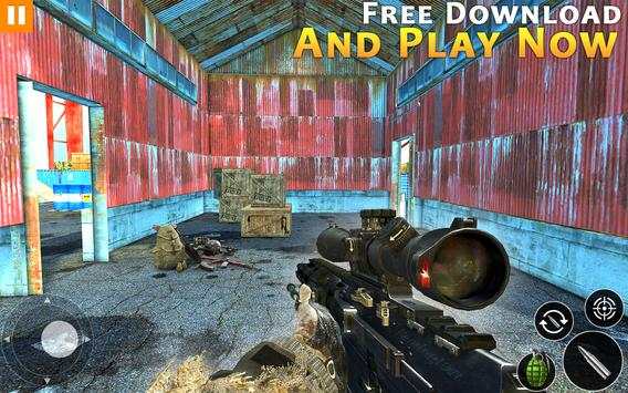 Free FPS Fire Commando 2019 screenshot 8