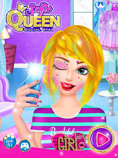 Selfie Queen Social Star Girls Style Makeover screenshot 9