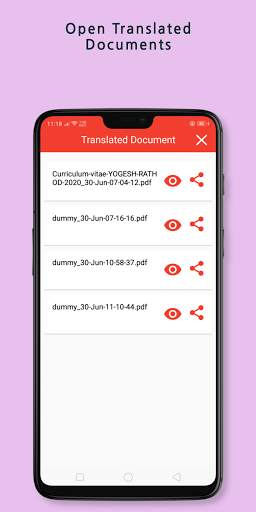 PDF File Translator - Free Translator for PDF screenshot 6