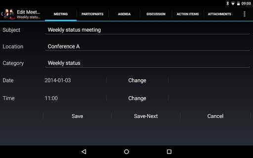Meeting Minutes Trial screenshot 10