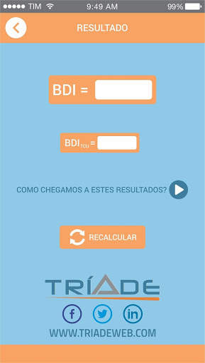 TRÍADE BDI App versão 1.1 screenshot 3